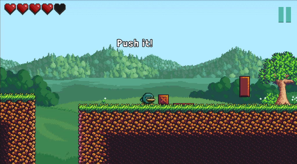 MOSTFALL Screenshot - Push puzzle