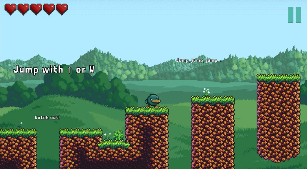 MOSTFALL Screenshot - Jumping platforms